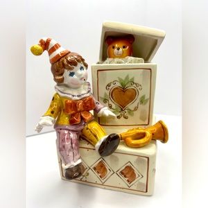 Vintage 1983 Schmid Mechanical Music Box The Entertainer